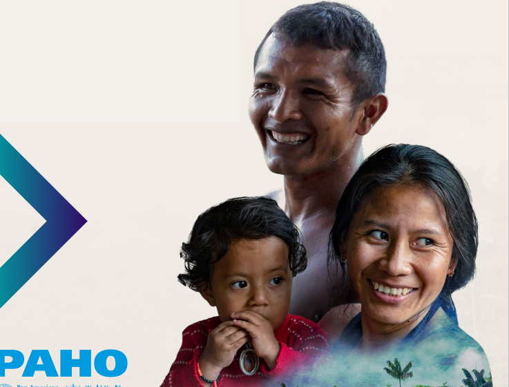 dialogues technology cover smiling man, woman and child extracted from the cover of the publication
