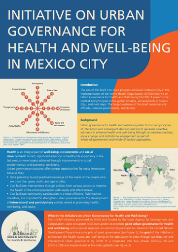 PAHO Mexico City brief PAHO Mexico City brief