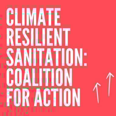 CRS coalition Climate-resilient sanitation coalition logo