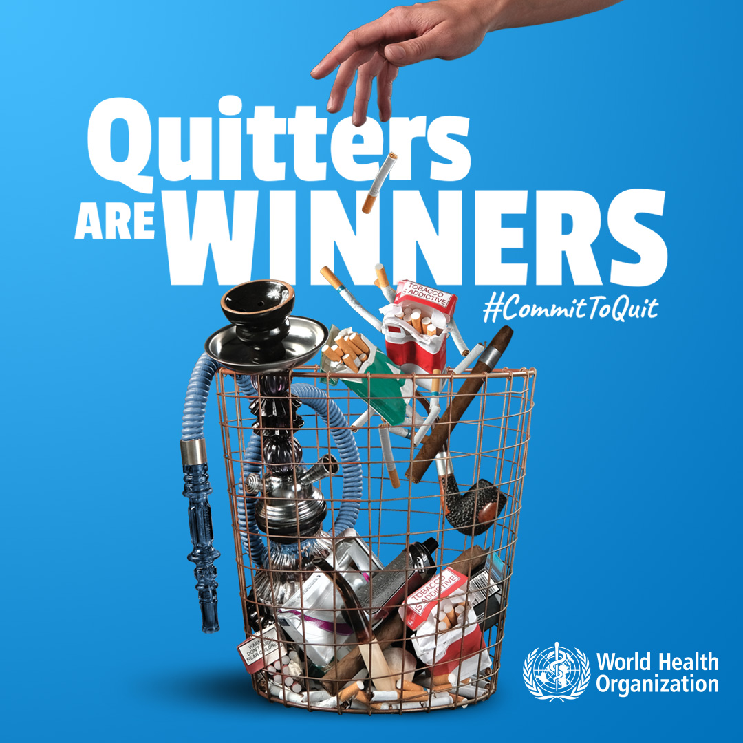 Quitters are winners