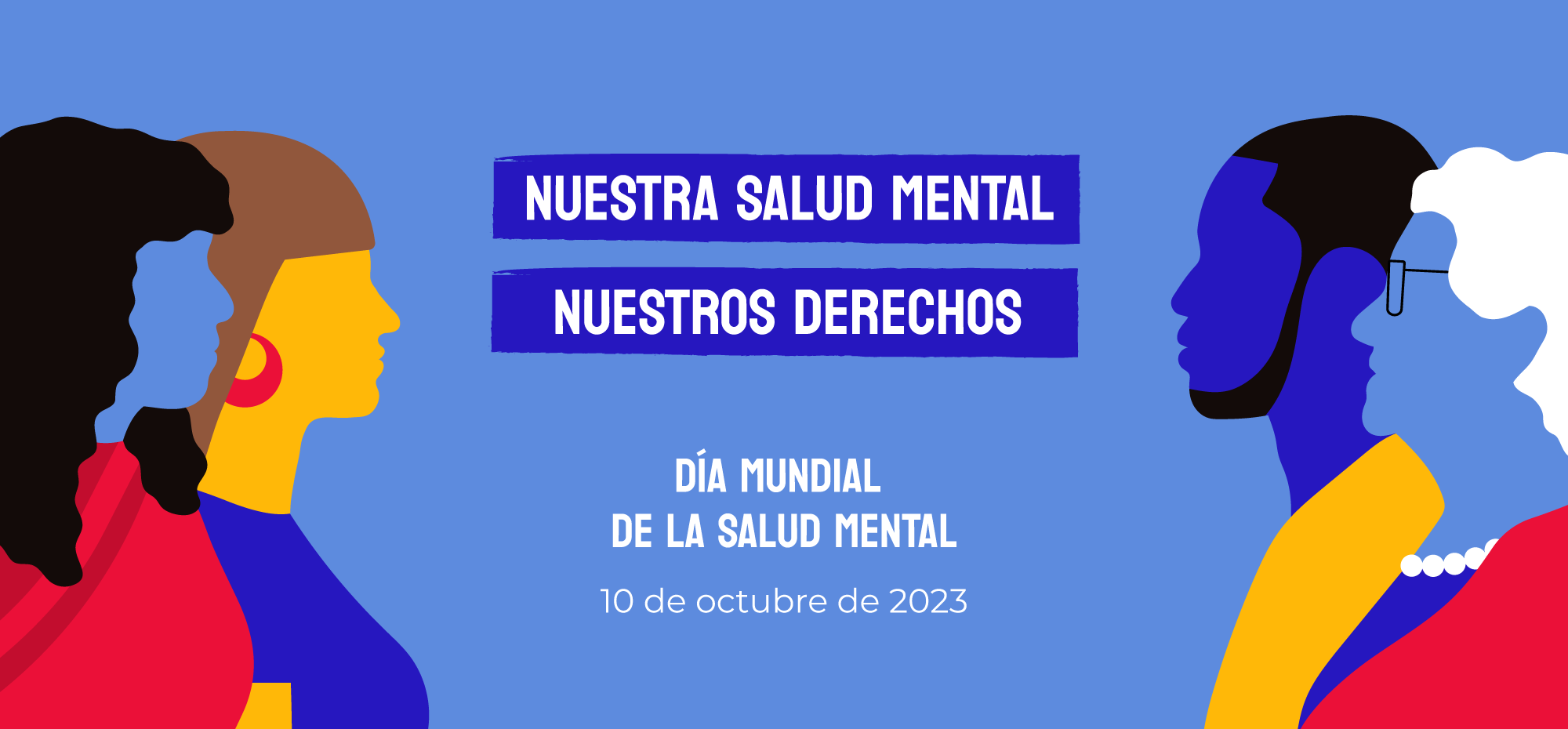 world mental health day 2023 banner