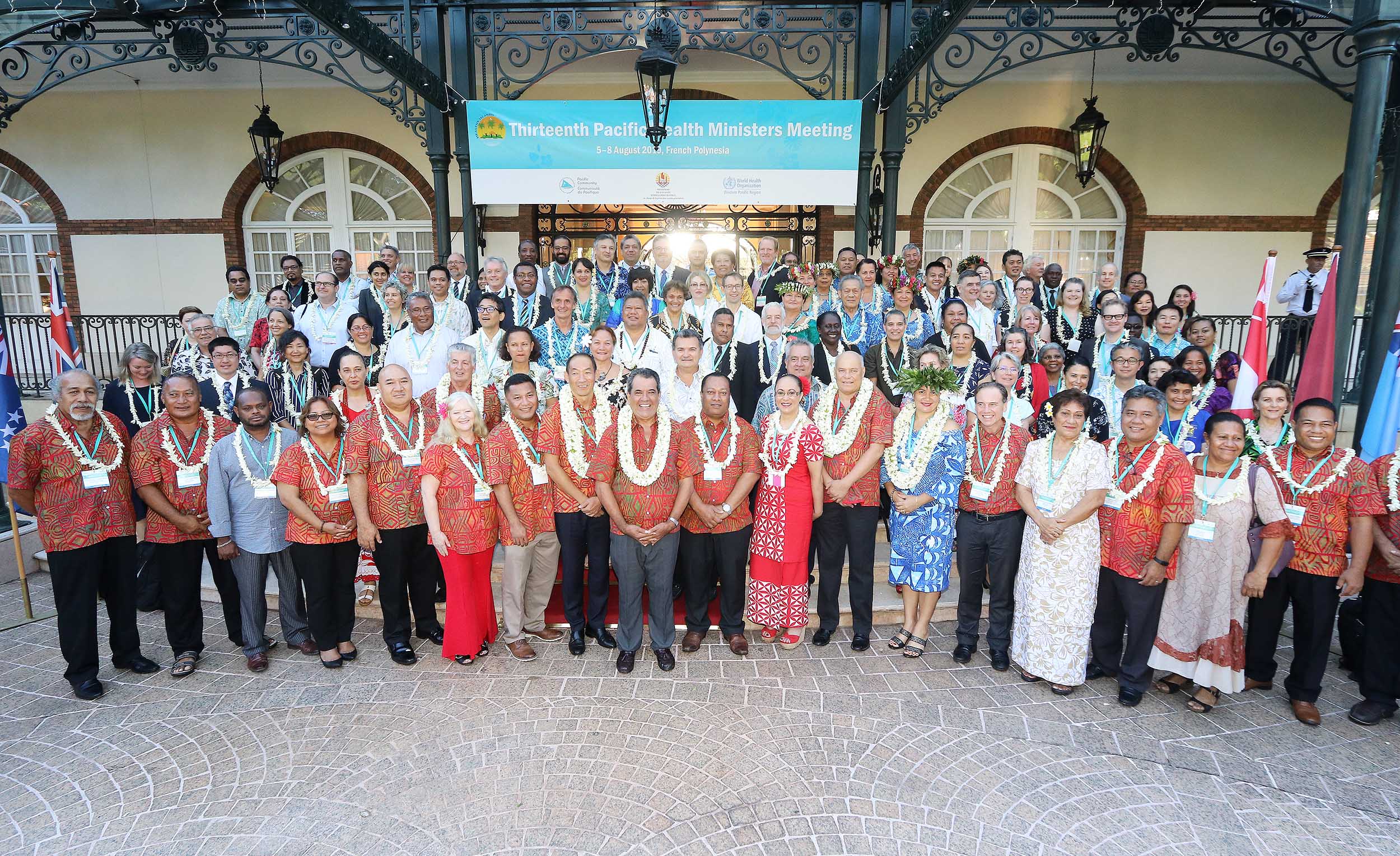 Ministers and participants of the 13th Pacific Health Ministers Meeting