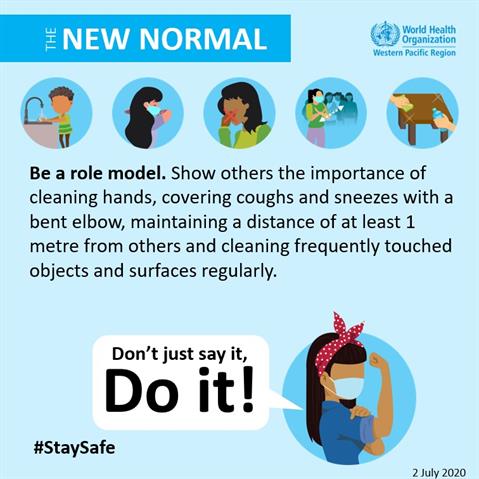 Be a role model