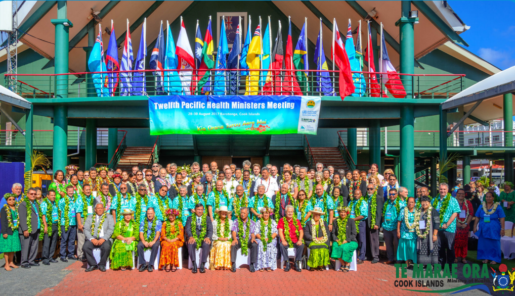 Twelfth Pacific Health Ministers Meeting, Rarotonga, Cook Islands, 28-30 August 2017 Twelfth Pacific Health Ministers Meeting, Rarotonga, Cook Islands, 28-30 August 2017